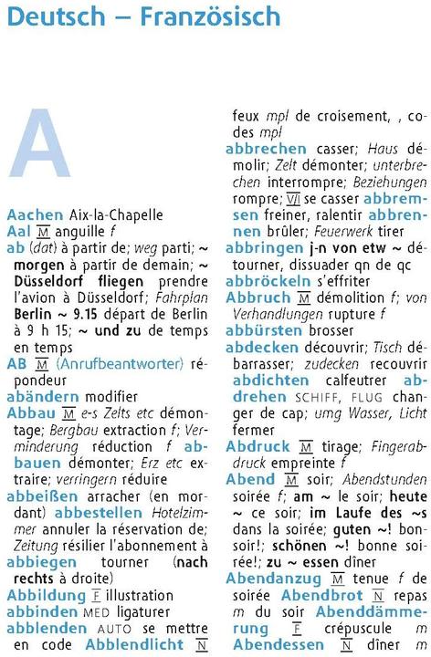 Image du produit Langenscheidt Universal-Wörterbuch Französisch (Allemand, Français, 2023)