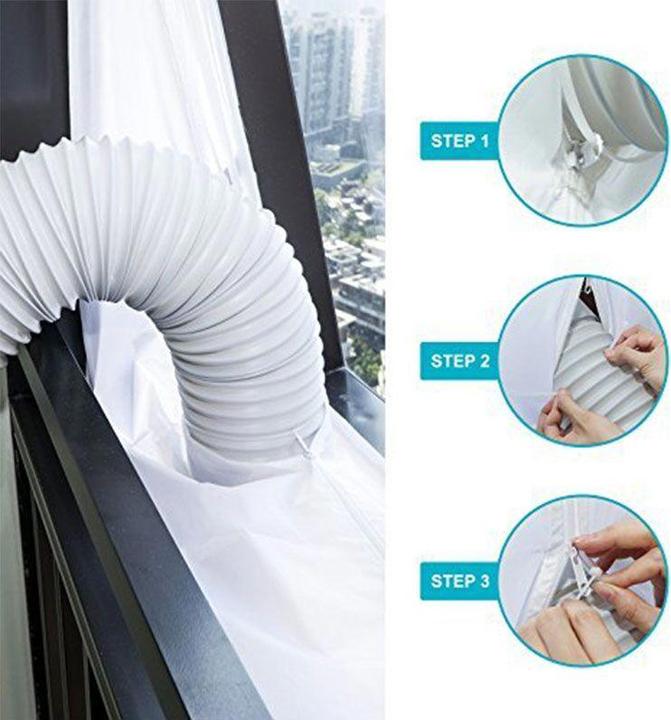 Actual product image Homava Window sealing kit for air conditioning - 4.0m