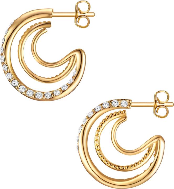 Produktbild Lulu & Jane Damen Ohrringe Metall - 35732 (Metall-Legierung)
