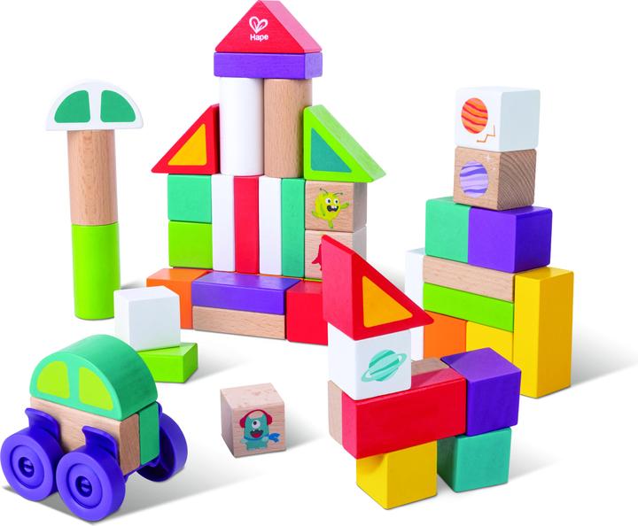 Produktbild Hape Space Monster Stacking Blocks