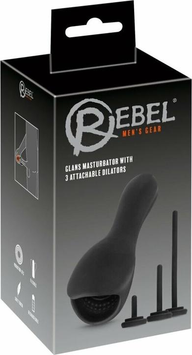 Rebel Glans Masturbation w.3Di