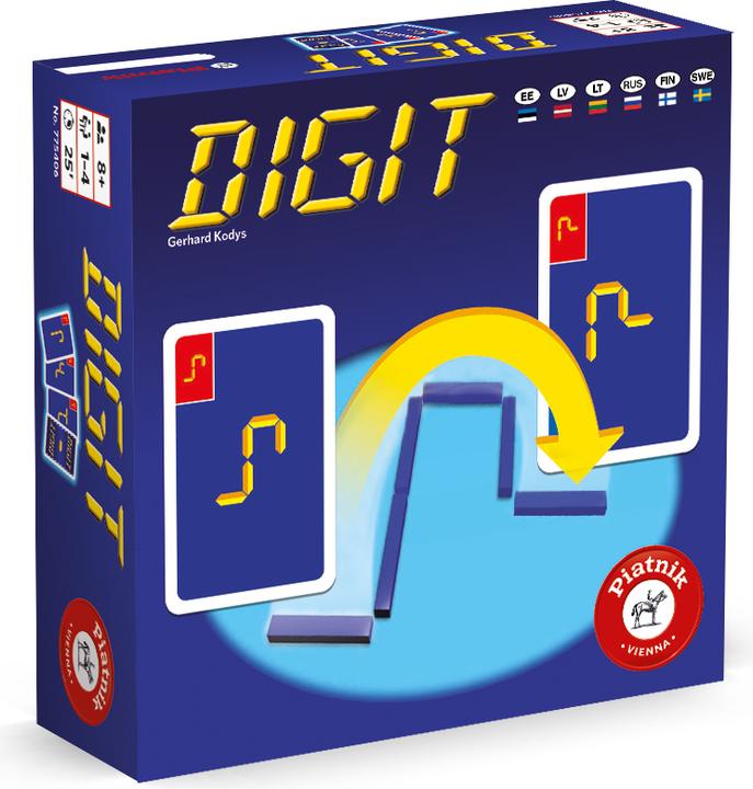 Piatnik Digit game (Multilingual)