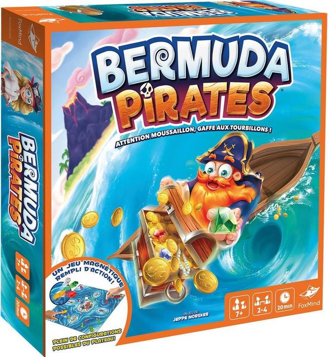 Asmodée Pirate Bermuda (French, English)
