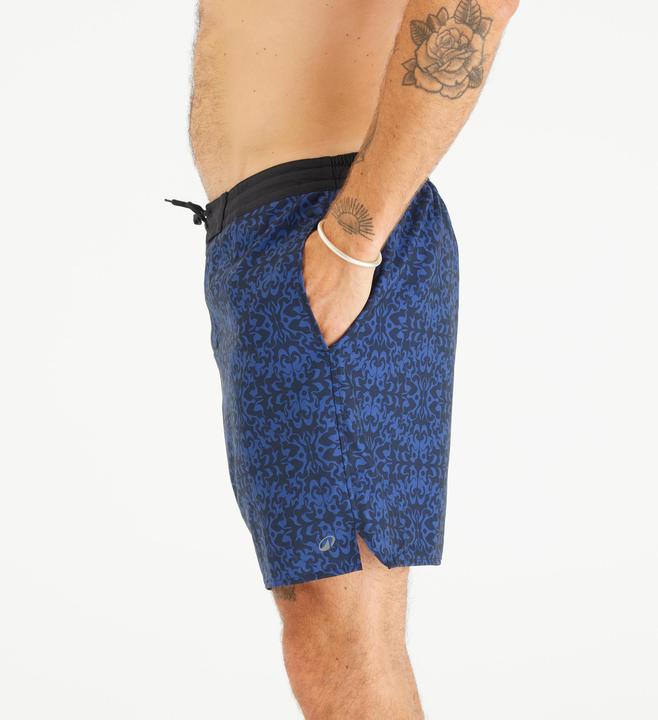 Produktbild Olaian Men’s Swim Shorts Surf 100 18” Long - Strdarknight Dark Blue (XL)