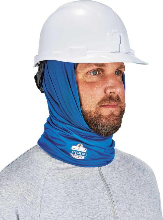 Image du produit Ergodyne Chill-Its 6487, foulard multifonctionnel rafraîchissant, bleu