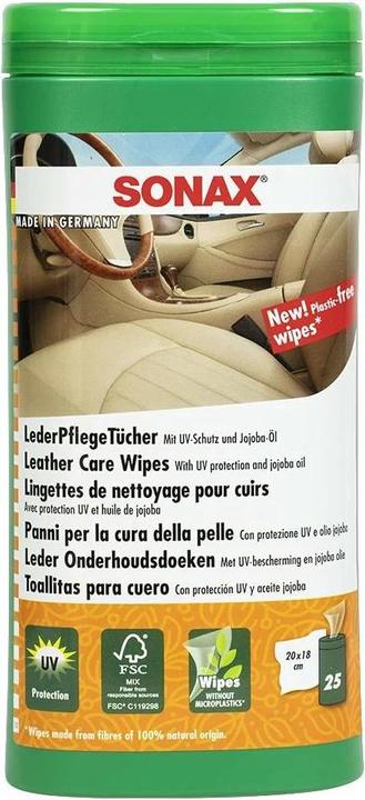 Produktbild Sonax Leder Pflege Tücher