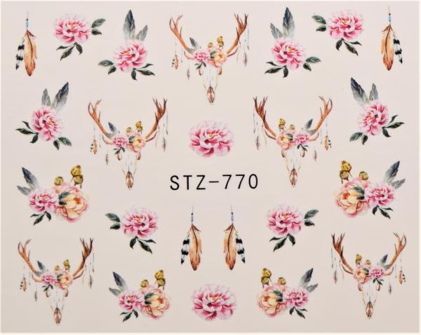 Image du produit Nagellack24 Nail Art Sticker Transfert d'eau 770 (Dissolvant pour vernis à ongles)