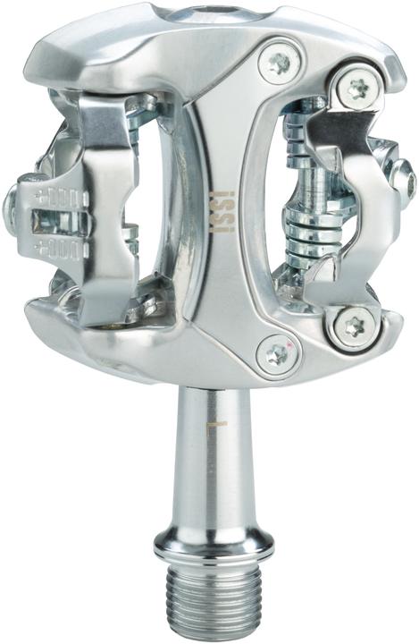 Produktbild iSSi Flash III Pedal SPD (Triple Bearing). Silver Dollar.