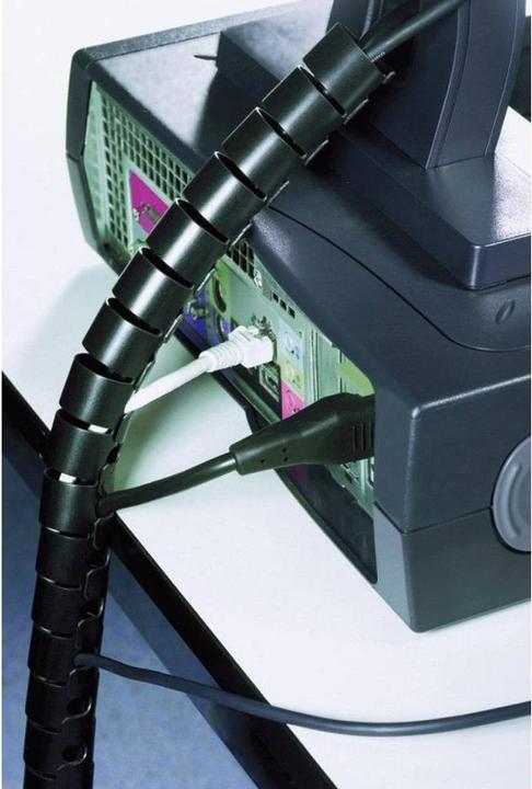 Produktbild HellermannTyton Kabelschlauch 32 mm (max) Schw (Kabelschlauch, 2500 cm)