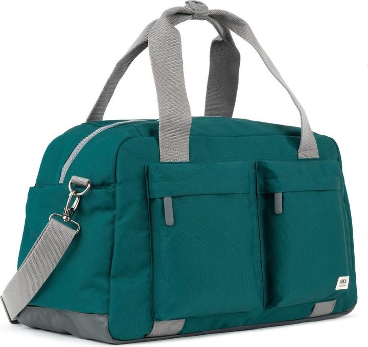 Produktbild Roka London Gatwick Teal Recycled Canvas Medium (33 l)