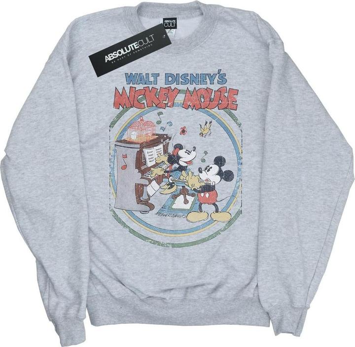 Disney Mickey Mouse Piano Sweatshirt Mädchen