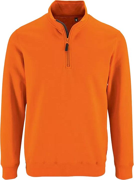 Sols Stan Kontrast Zip Sweatshirt
