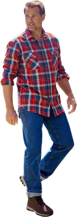Actual product image Atlas For Men Mens Checked Flannel Shirt (XL)