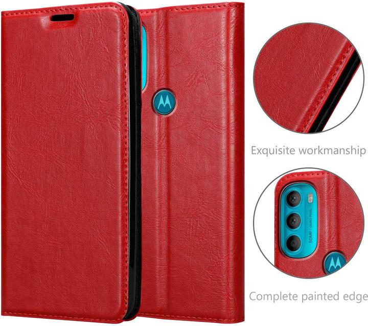 Image du produit Cadorabo Book Invis. Étui magnétique (Motorola Moto G71 5G)