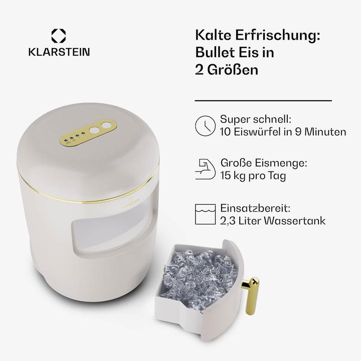 Produktbild Klarstein Passau Mini-Eiswürfelmaschine