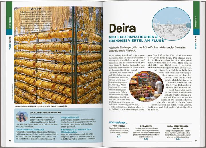 Immagine prodotto Reiseführer Dubai & Abu Dhabi (Tedesco, Hayley Skirka, Sarah Hedley Hymers, Christabel Lobo, Natasha Amar, 2024)