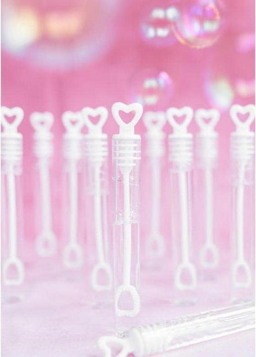Immagine prodotto Partydeco Bulles à savon - Tube Coeur (48 pezzi)