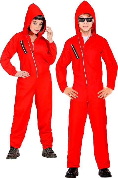 Actual product image Widmann Costume bank robber jumpsuit (128)