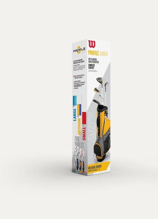 Immagine prodotto Wilson Co. WGGC69200 set di mazze da golf Qualsiasi genere Nero, Grigio, Giallo