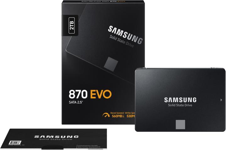 Produktbild Samsung 870 EVO (2000 GB, 2.5")