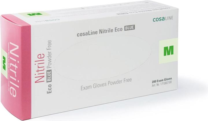 CosaLine Examination gloves Nitrile Eco blue powder free (M)