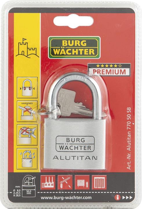 Immagine prodotto Burg Wächter Lucchetti 770 30 SB
