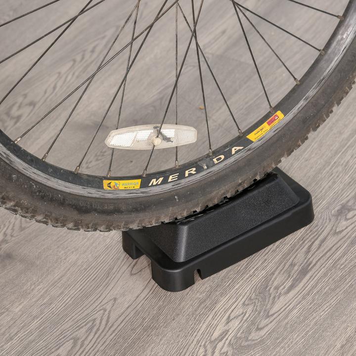 Immagine prodotto Homcom Rollentrainer Stahl Silber