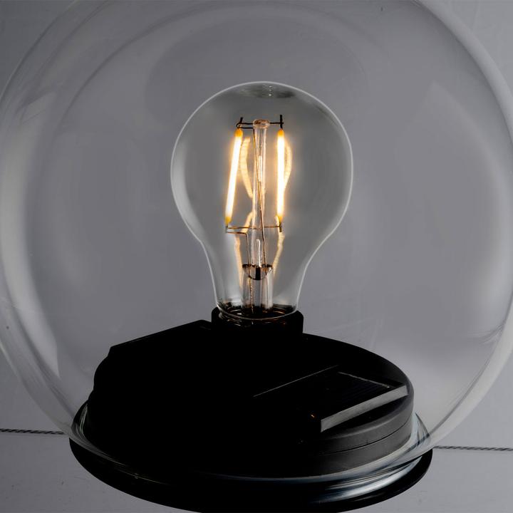 Actual product image Grundig Solar globe lamp made of glass with removable ground spike, set of 2 (IP44)