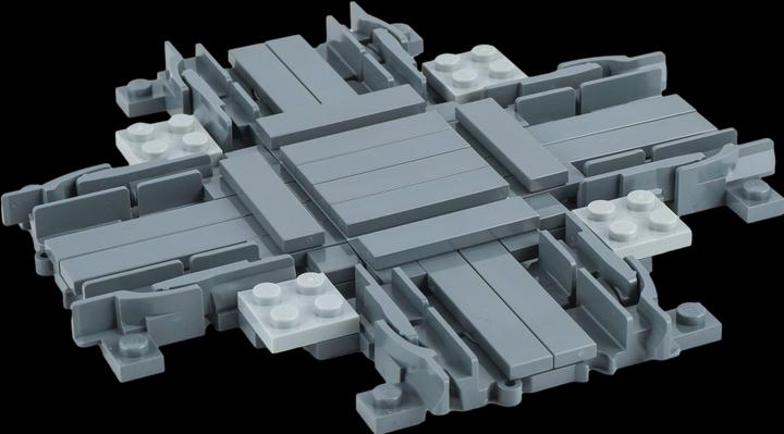 Produktbild LEGO City Schienenkreuzung Gleiskreuzung Kreuzung - NEU! Menge 1x