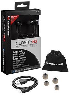 Actual product image Monster Clarity HD Wireless (5 h, Cable, Wireless)