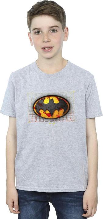 Actual product image Boys The Flash Batman Red Splatter T-Shirt (140, 146)