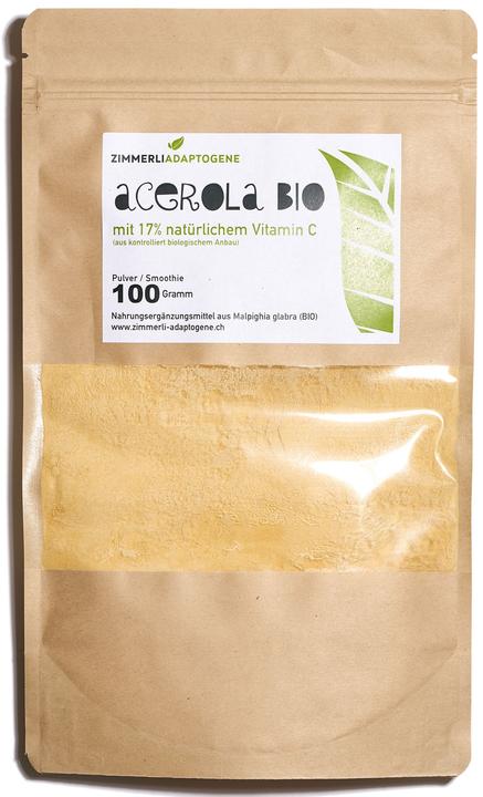 Produktbild Zimmerli Adaptogene Acerola Pulver (BIO) (1 Stück, Pulver, 100 g)