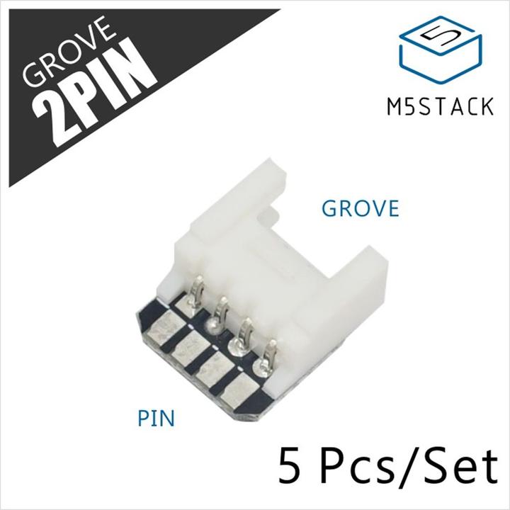 Image du produit M5Stack Adaptateur Grove sur broche à souder 5 pièces