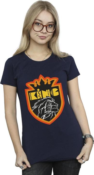 Actual product image Disney Womens/Ladies The Lion King Crest Cotton T-Shirt (XL)