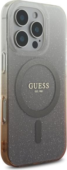 Produktbild Guess GUHMP16XHGRCELW iPhone 16 Pro Max 6.1" brązowy/brown hardcase IML Glitter Gradient MagSafe (Apple iPhone 16 Pro Max)