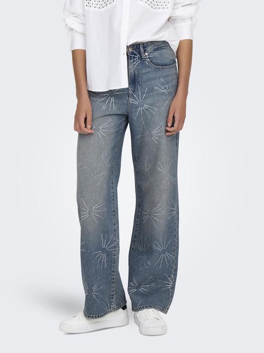 Image du produit Only ONLHOPE Hohe Taille Weiter Beinschnitt Jeans Jeans mit weitem Bein (W28/L32)
