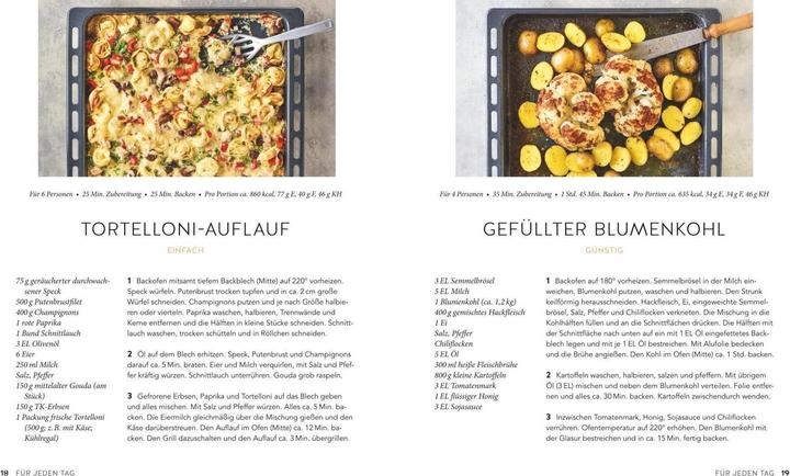 Actual product image 1 Blech – 50 Rezepte (German, Volker Eggers, 2021)
