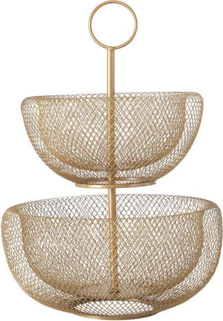Actual product image Boltze Home Etagère Seoul gold