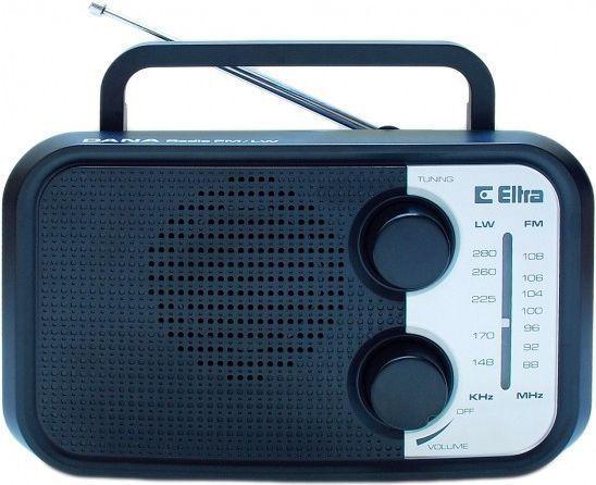 Actual product image Elta Radio DANA black (LW, AM, FM)