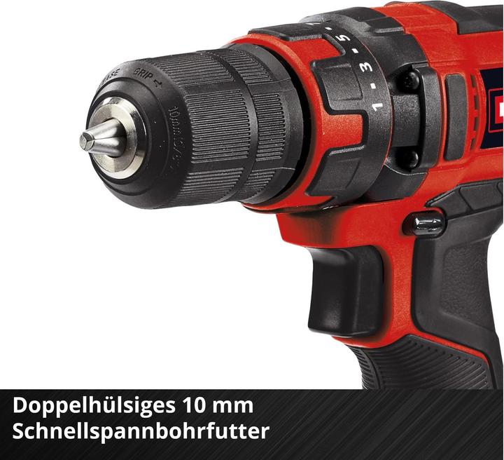Actual product image Einhell Cordless drill driver TC-CD 18/38-2 Li ( 1 x 1.5 Ah) (Rechargeable battery operated)