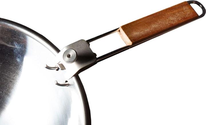 Ich-zapfe Wok, Wok Grill, Wok Edelstahl für Grillfass