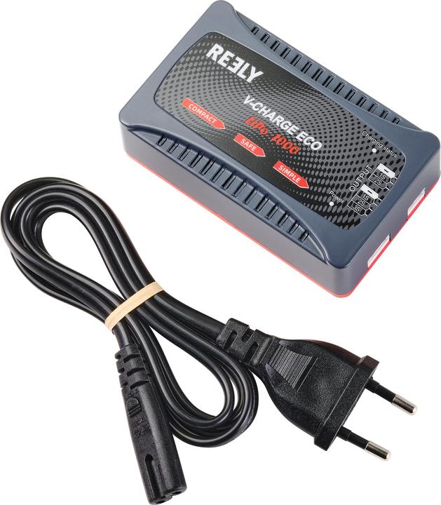Produktbild Reely V-CHARGE ECO LiPo 1000 Modellbau-Ladegerät 230 V 1 A LiPo