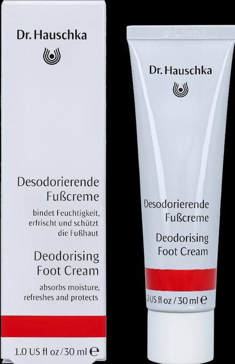 Actual product image Dr. Hauschka Deodorant Foot Cream Cream (Foot deodorant & powder, 30 ml)