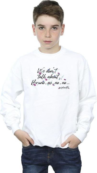 Actual product image Disney Boys Encanto We Dont Talk About Bruno No No Sweatshirt (104)