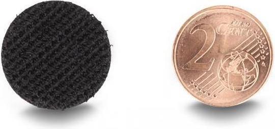 Actual product image Delock Velcro dots, round, self-adhesive, 64 pieces