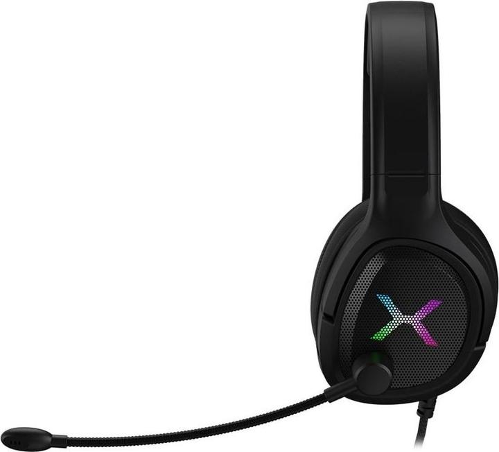 Image du produit Krux Słuchawki Popz RGB Czarne (KRX0091) (Filaire)