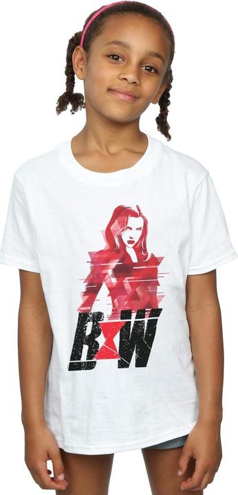 Produktbild Black Widow Movie Logo Artwork TShirt Mädchen (140, 146)