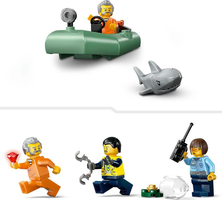 Actual product image LEGO Verfolgungsjagd im Polizeiboot (60456, LEGO City)