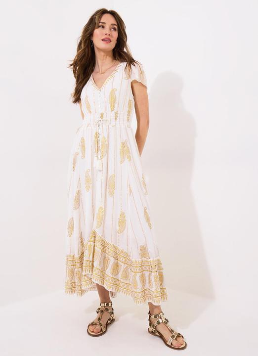 Produktbild Joe Browns Summer Evening Cap Sleeve Shirred Waist Crinkle Dress (18)