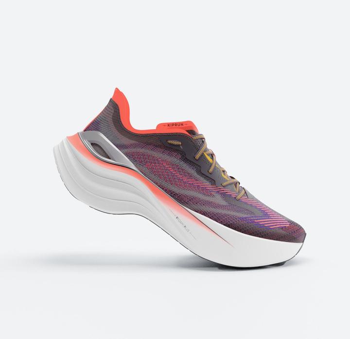 Actual product image Kiprun KD900.2 Men's Running Shoes - Purple/orange (46)